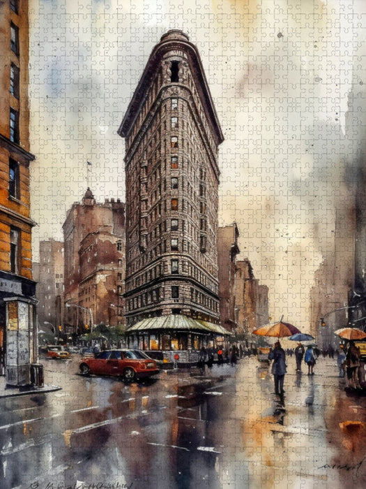 Flatron Building - CALVENDO Foto-Puzzle'