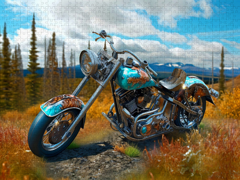 Unterwegs im Klondike - CALVENDO Foto-Puzzle'