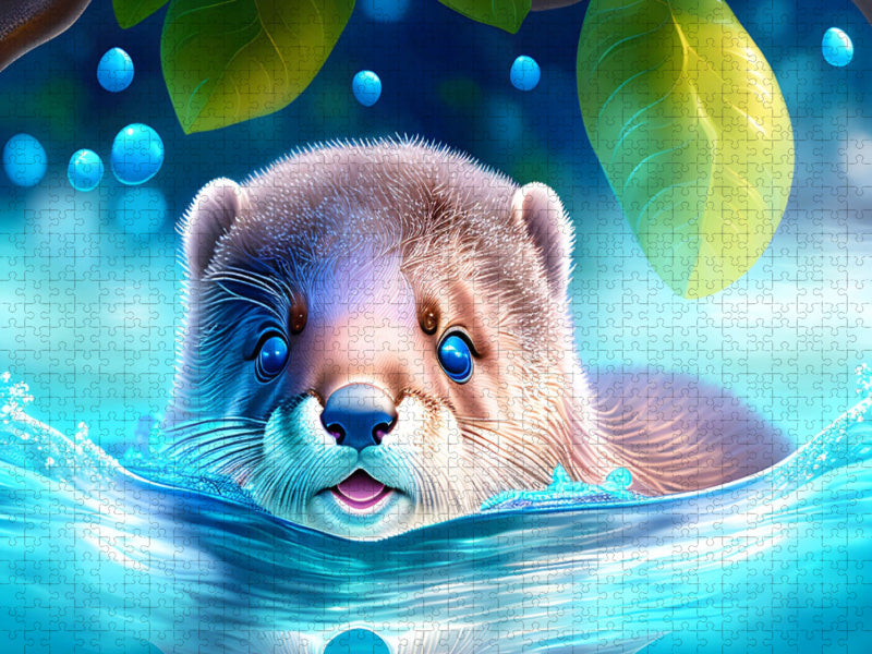 Schwimmen ist gesund! - CALVENDO Foto-Puzzle'