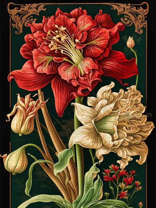 Amaryllis - CALVENDO Foto-Puzzle'