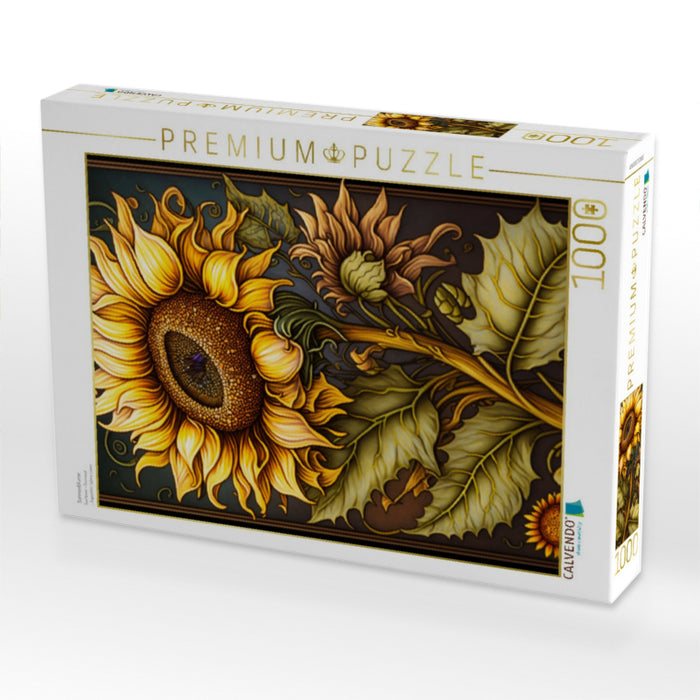 Sonnenblume - CALVENDO Foto-Puzzle'