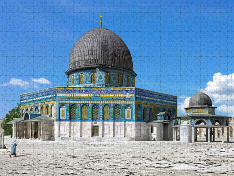 Jerusalem – Felsendom um 1900 - CALVENDO Foto-Puzzle'