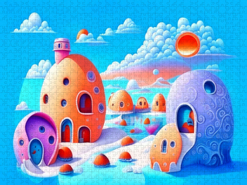 Das Strandbad - CALVENDO Foto-Puzzle'
