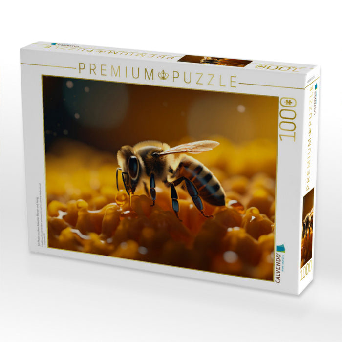 Un motif du calendrier Abeilles et Miel - CALVENDO Photo Puzzle' 