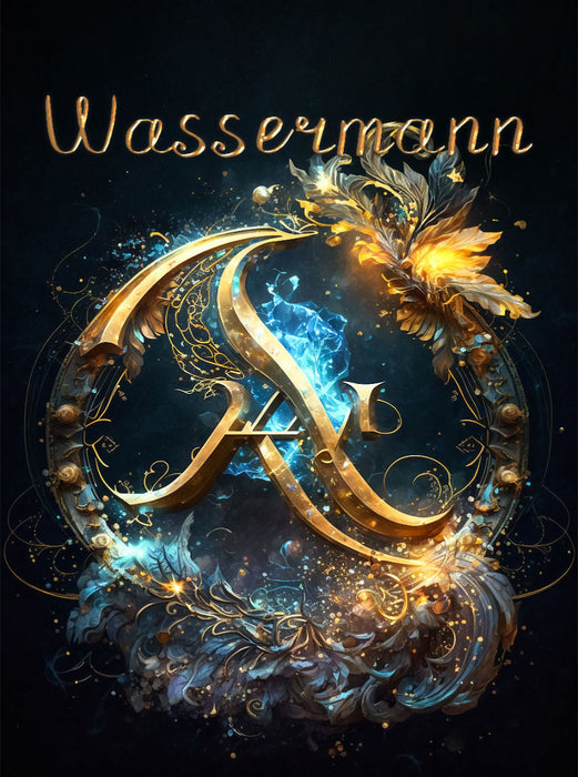 Wassermann 21. Januar - 19. Februar - CALVENDO Foto-Puzzle'