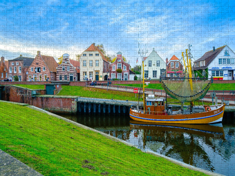 Hafen Greetsiel - CALVENDO Foto-Puzzle'