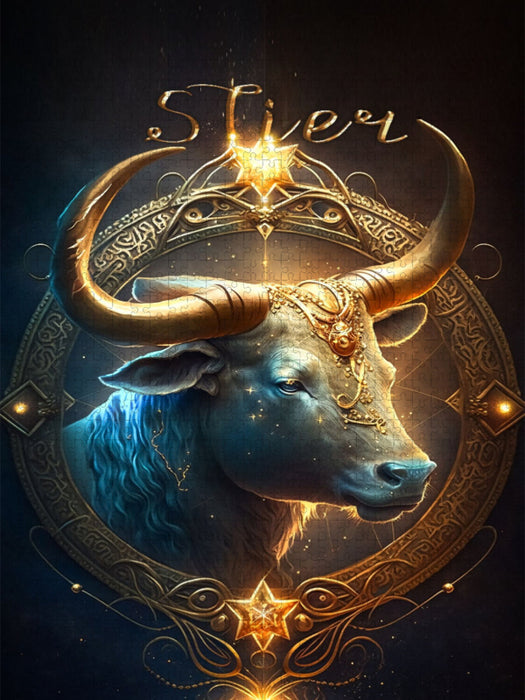 Stier 21. April - 21. Mai - CALVENDO Foto-Puzzle'