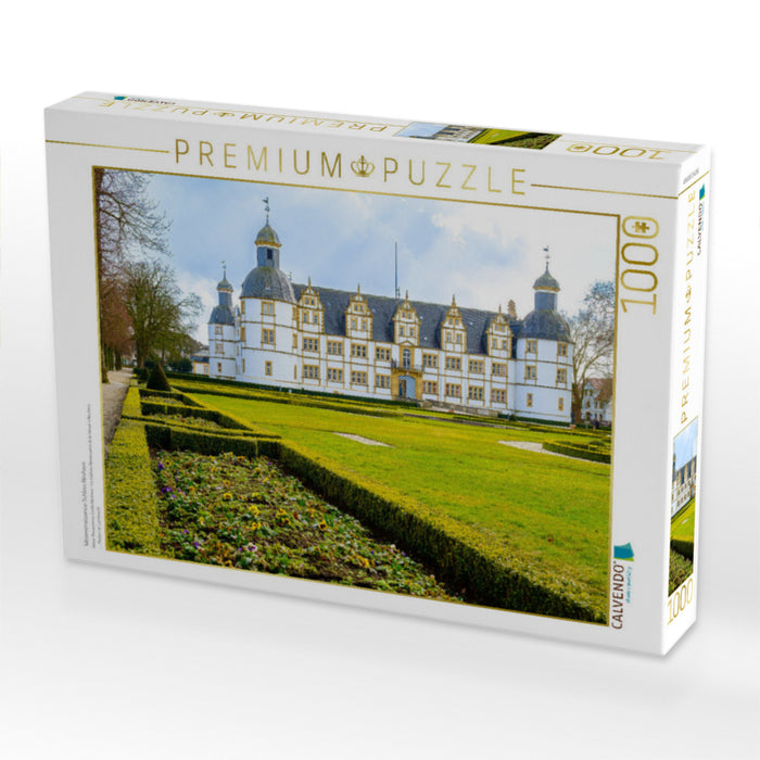 Château de Weser Renaissance Neuhaus - Puzzle photo CALVENDO' 