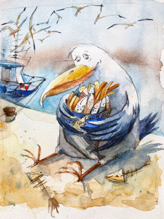 Fish and Chips - CALVENDO Foto-Puzzle'