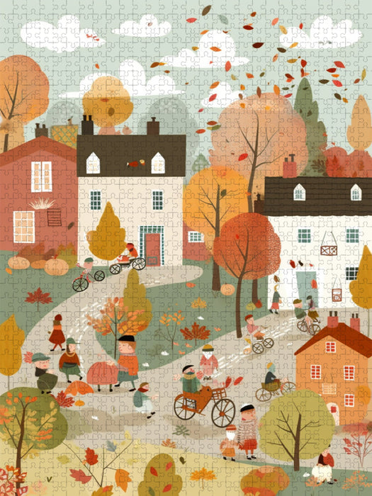 Bunter Oktober - CALVENDO Foto-Puzzle'