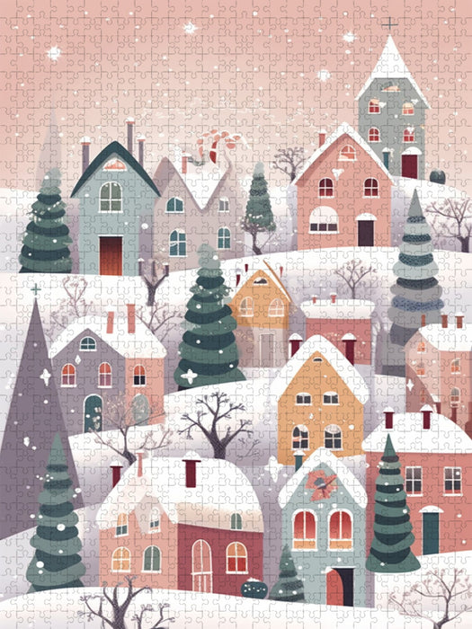 Frostiger Dezember - CALVENDO Foto-Puzzle'