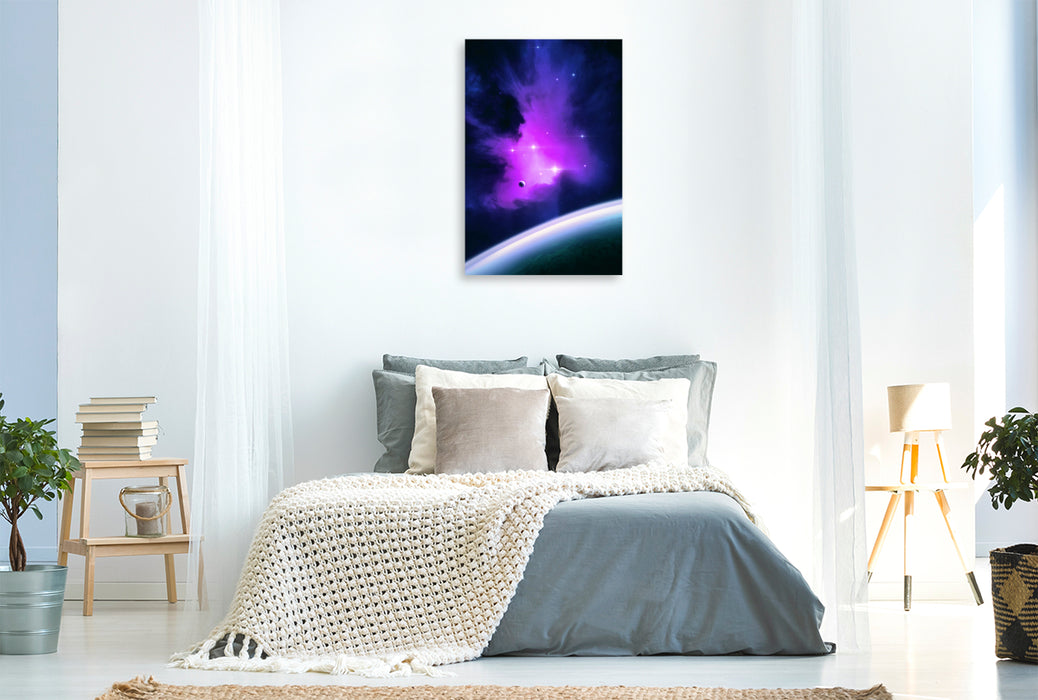 Premium textile canvas Cosmos 