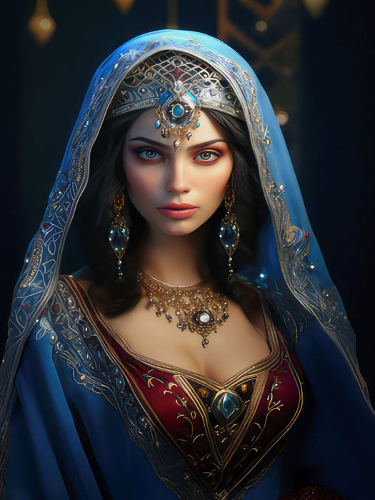Arabische Prinzessin - CALVENDO Foto-Puzzle'