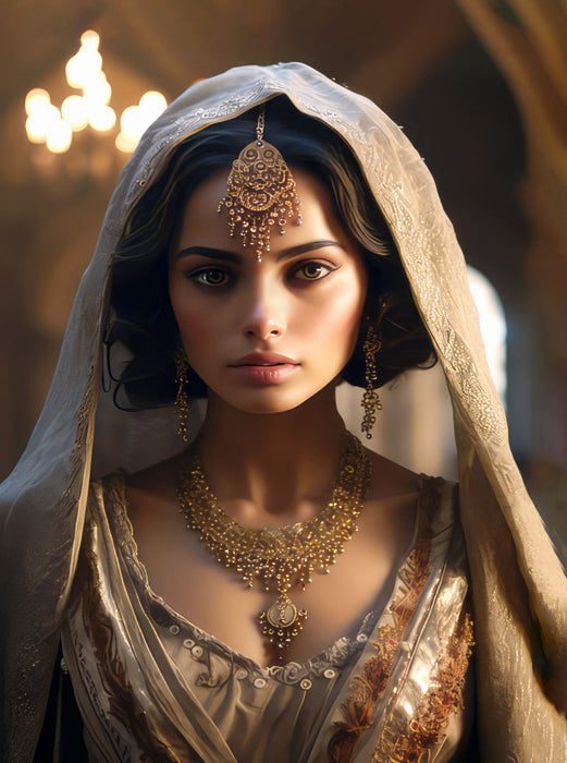 Arabische Prinzessin - CALVENDO Foto-Puzzle'