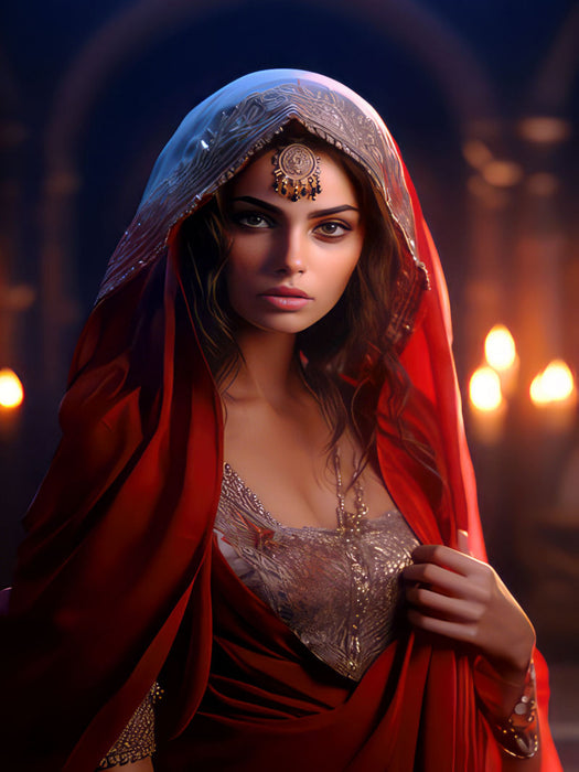 Arabische Prinzessin - CALVENDO Foto-Puzzle'