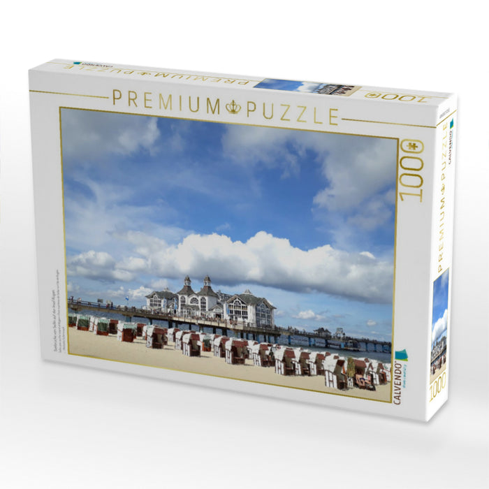 Seebrücke von Sellin auf der Insel Rügen - CALVENDO Foto-Puzzle'