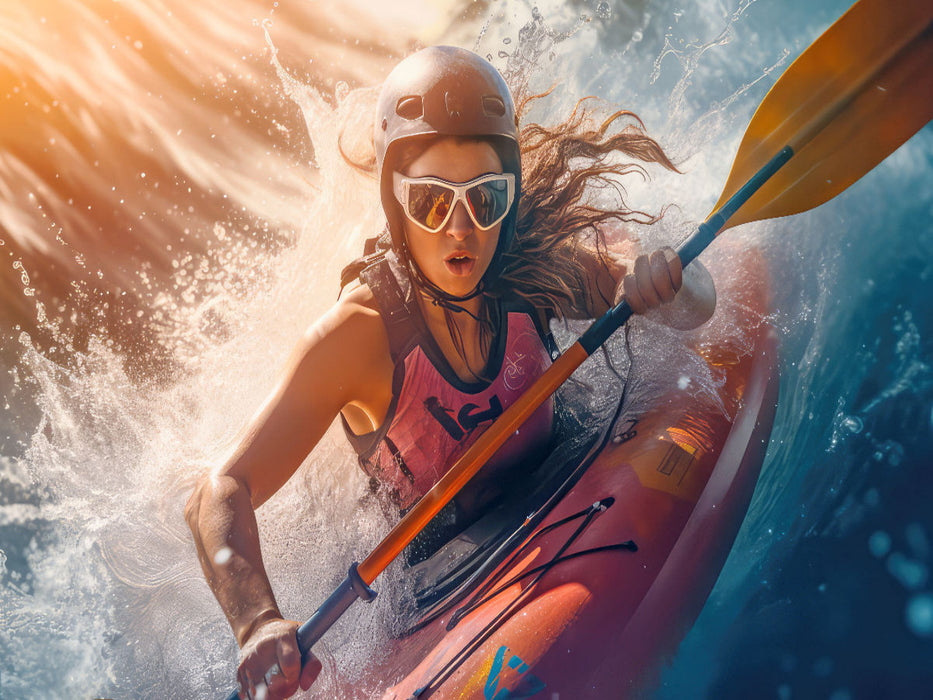 Skifahren - CALVENDO Foto-Puzzle'