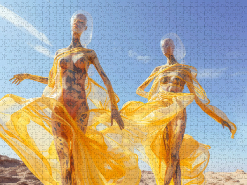 Tänzer im surrealen Stil - CALVENDO Foto-Puzzle'