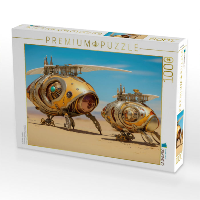 Luftschiff-Fantasie - CALVENDO Foto-Puzzle'