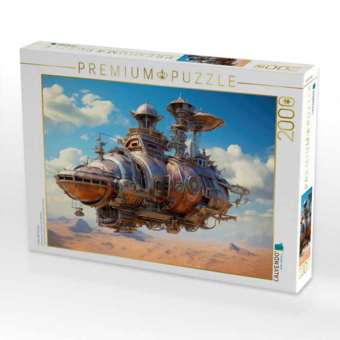 Luftschiff-Fantasie - CALVENDO Foto-Puzzle'