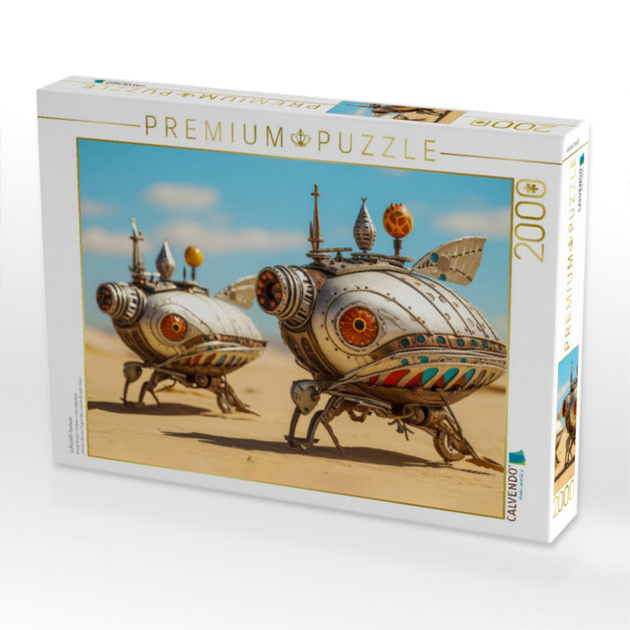 Luftschiff-Fantasie - CALVENDO Foto-Puzzle'