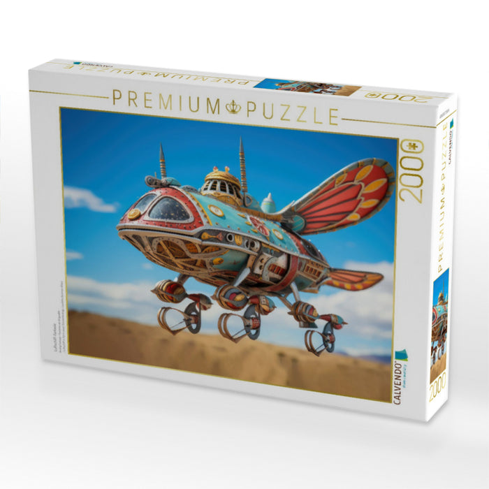 Luftschiff-Fantasie - CALVENDO Foto-Puzzle'