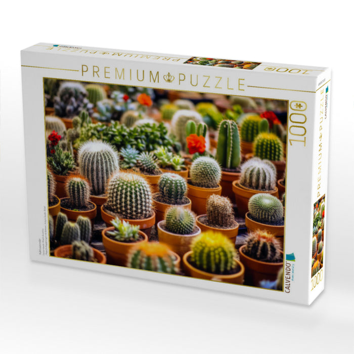 Cactus miracle - Puzzle photo CALVENDO' 