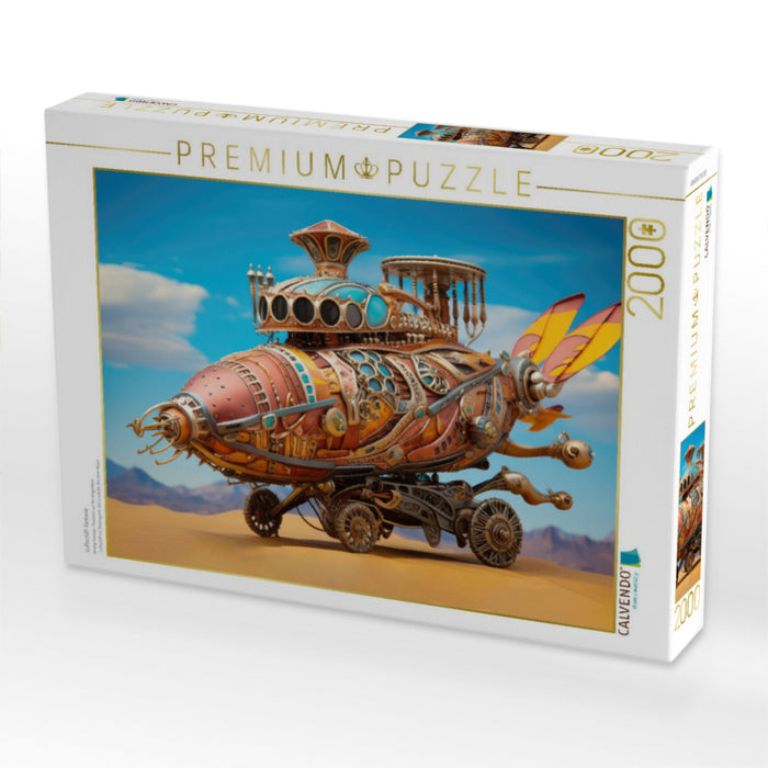 Luftschiff-Fantasie - CALVENDO Foto-Puzzle'