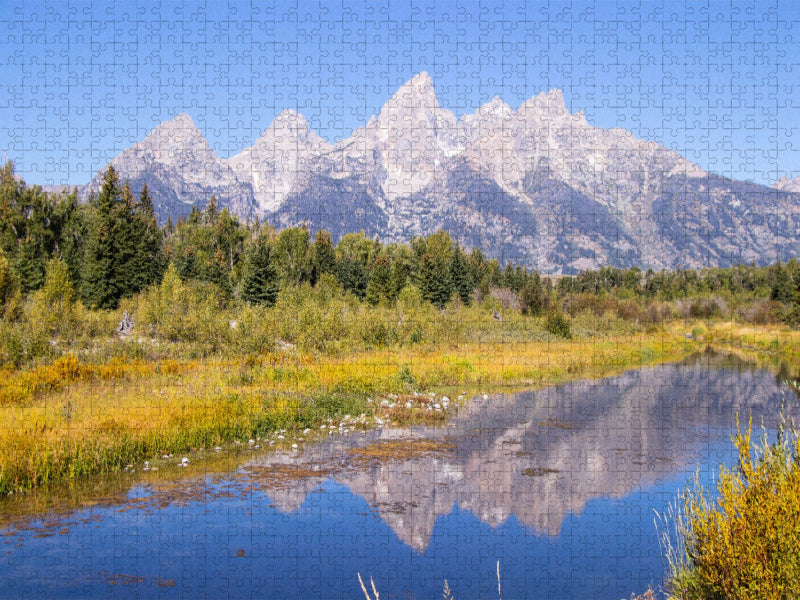 Grand Teton Nationalpark - CALVENDO Foto-Puzzle'