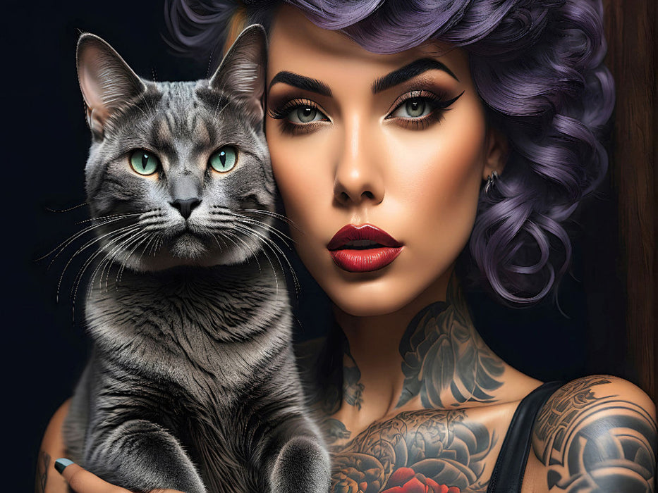 Die Extravagante - CALVENDO Foto-Puzzle'