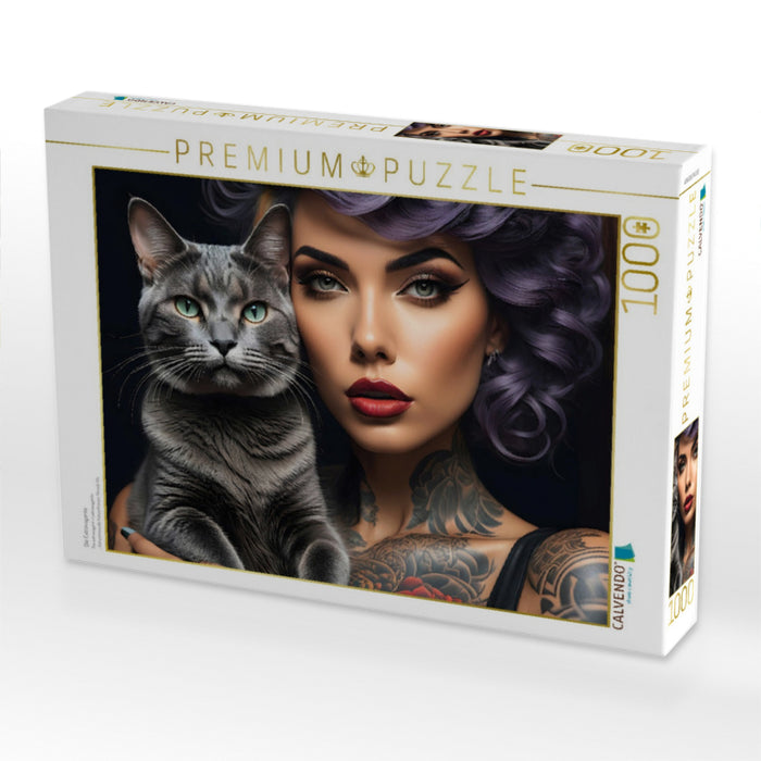 Die Extravagante - CALVENDO Foto-Puzzle'