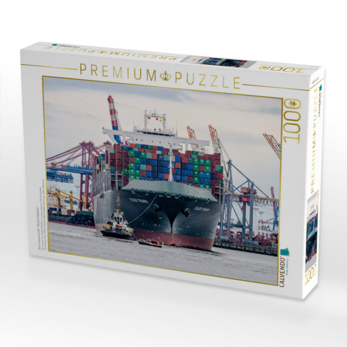 Das Containerschiff "TOLEDO TRIUMPH" - CALVENDO Foto-Puzzle'
