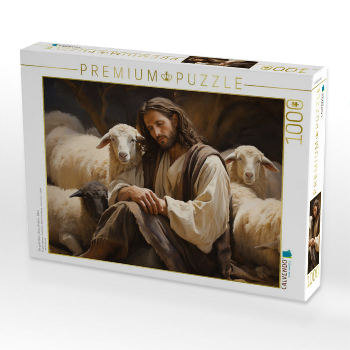 Der gute Hirte - Jesus Christus - Bibel - CALVENDO Foto-Puzzle'