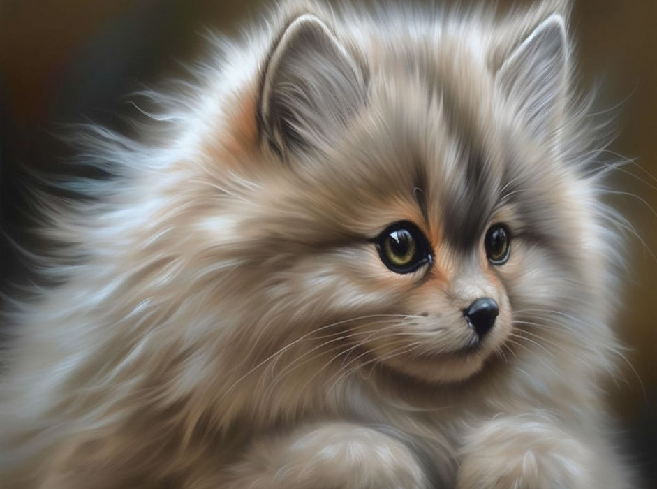 Ein Motiv aus dem Kalender Zauberhafte Fluffies - CALVENDO Foto-Puzzle'