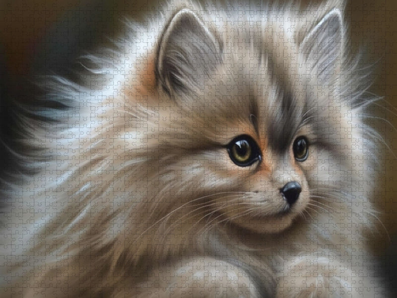Ein Motiv aus dem Kalender Zauberhafte Fluffies - CALVENDO Foto-Puzzle'