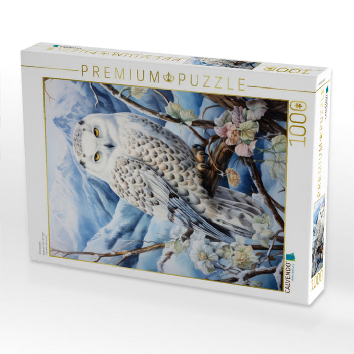 Schneeeule - CALVENDO Foto-Puzzle'