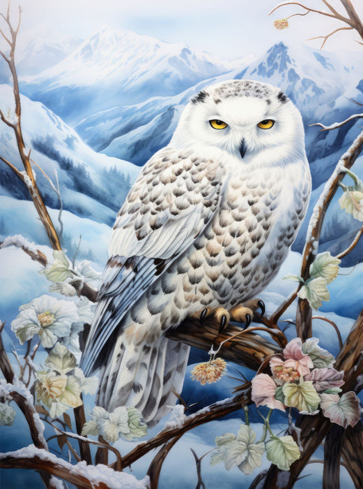 Schneeeule - CALVENDO Foto-Puzzle'