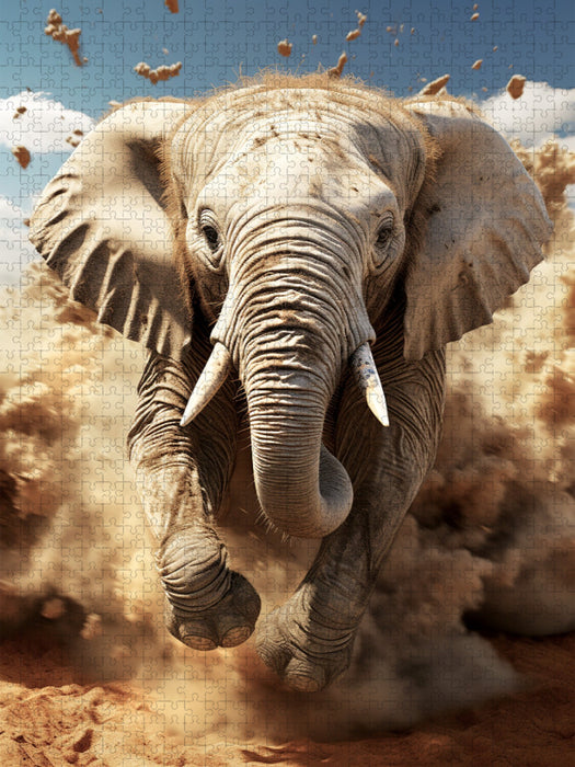 Elefant - CALVENDO Foto-Puzzle'