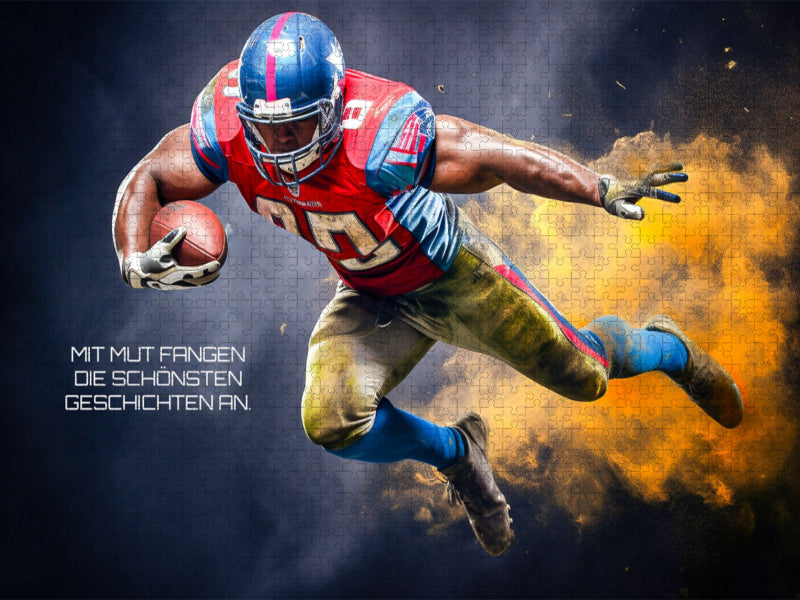 Running Back - CALVENDO Foto-Puzzle'