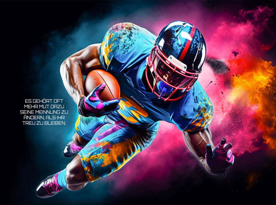 Ein Motiv aus dem Kalender American Football und Motivation - CALVENDO Foto-Puzzle'