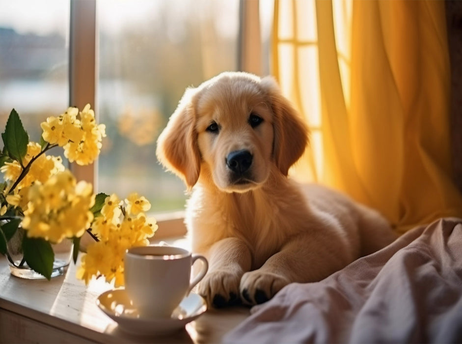 Himmlische Kaffee-Symphonie - CALVENDO Foto-Puzzle'