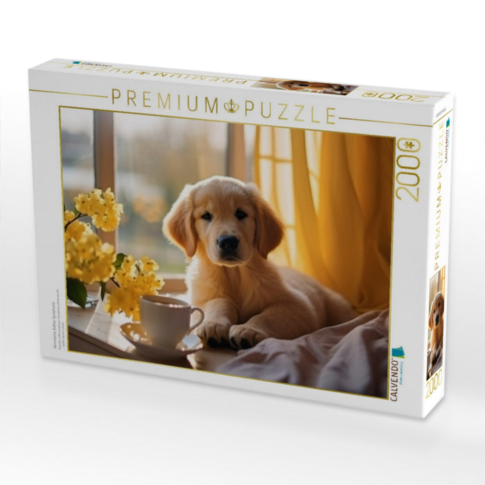 Himmlische Kaffee-Symphonie - CALVENDO Foto-Puzzle'