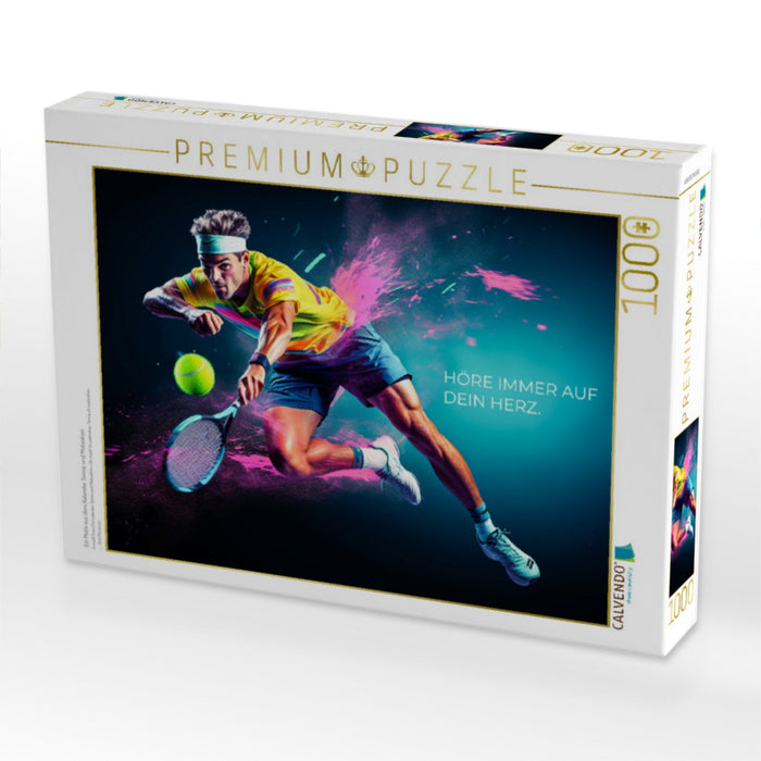 Ein Motiv aus dem Kalender Tennis und Motivation - CALVENDO Foto-Puzzle'