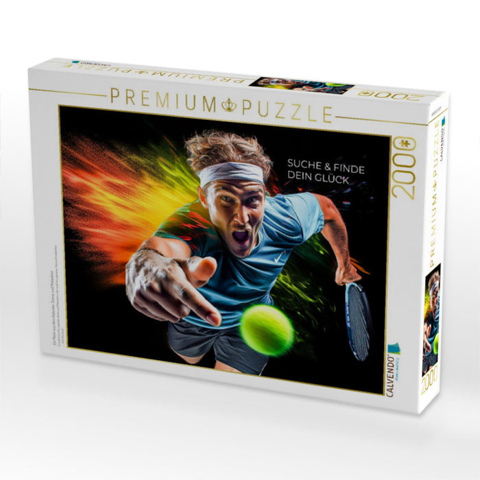 Ein Motiv aus dem Kalender Tennis und Motivation - CALVENDO Foto-Puzzle'