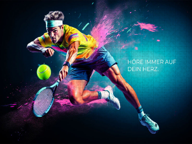 Ein Motiv aus dem Kalender Tennis und Motivation - CALVENDO Foto-Puzzle'
