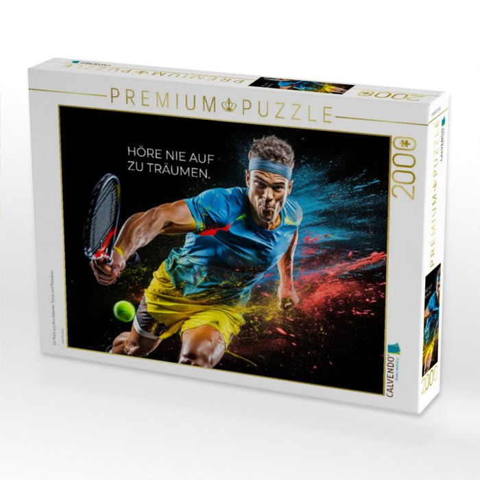 Ein Motiv aus dem Kalender Tennis und Motivation - CALVENDO Foto-Puzzle'