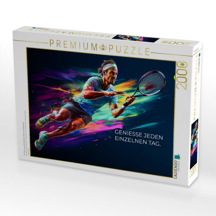 Ein Motiv aus dem Kalender Tennis und Motivation - CALVENDO Foto-Puzzle'
