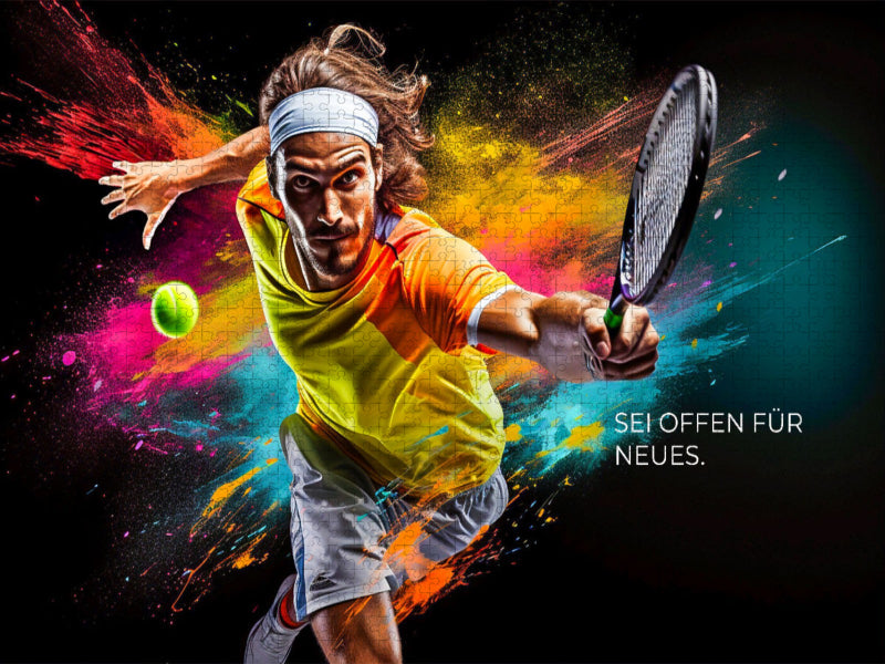 Ein Motiv aus dem Kalender Tennis und Motivation - CALVENDO Foto-Puzzle'