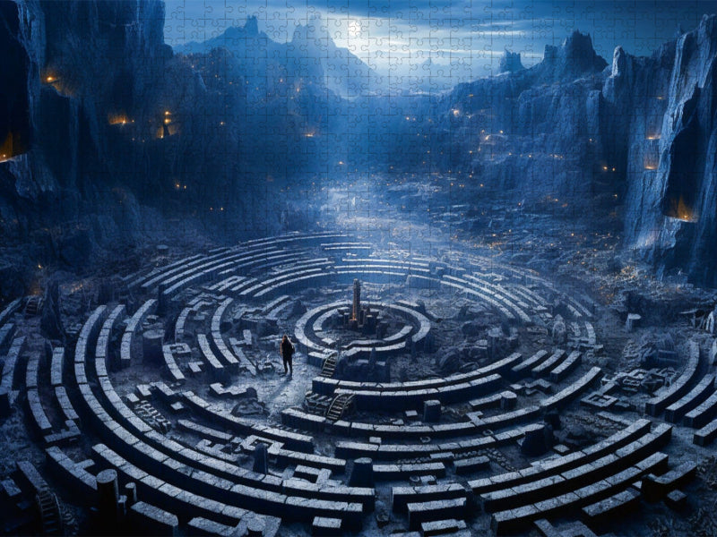 Verwirrungspfad - CALVENDO Foto-Puzzle'