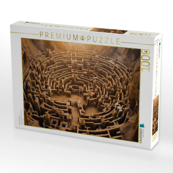Pfad des Rätsels - CALVENDO Foto-Puzzle'